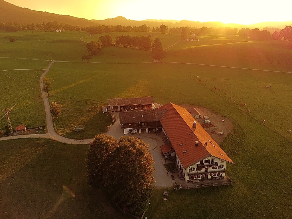 Bacherhof aus der Luft