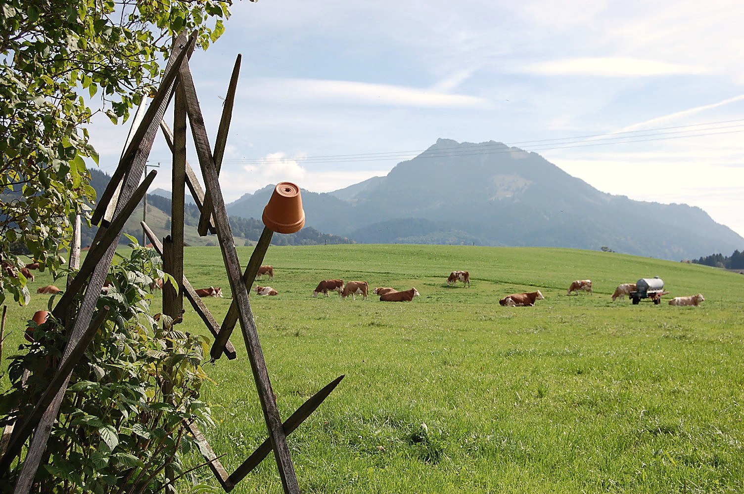 Voralpenlandschaft rund um Fischbachau